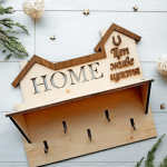 Незвичайна ключниця з дерева - image-0